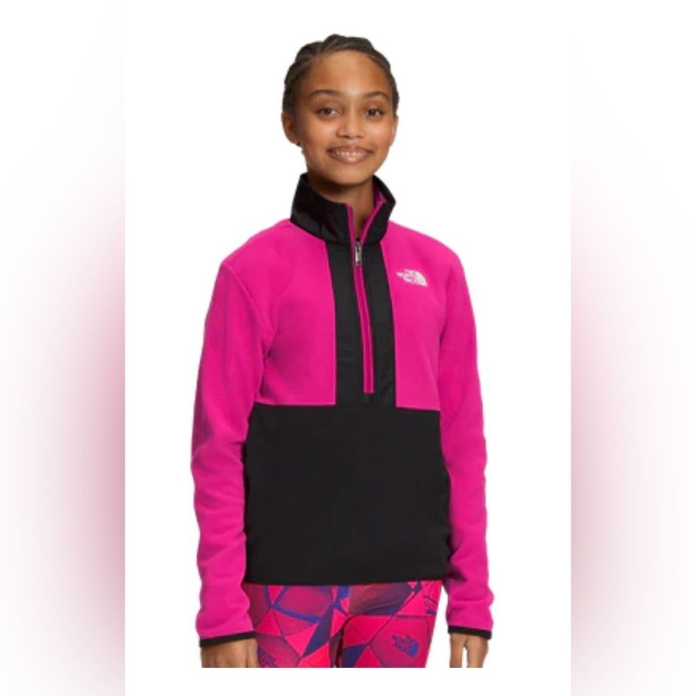 THE NORTH FACE
YOUTH TEEN GLACIER 1/2 ZIP PULLOVER SIZE 7/8
